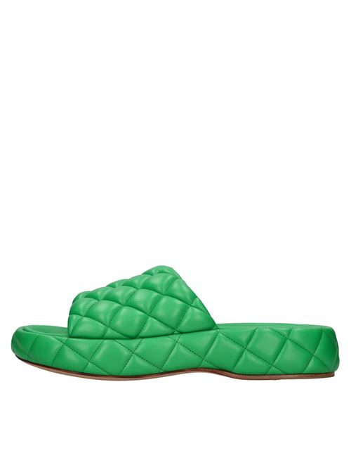Mules in pelle trapuntata BOTTEGA VENETA | 708885 VBRR0 3708VERDE